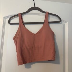Lululemon Athletica Women’s Align Pink Crop Tank Top